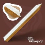 Dubový hranol řezaný - se špicí