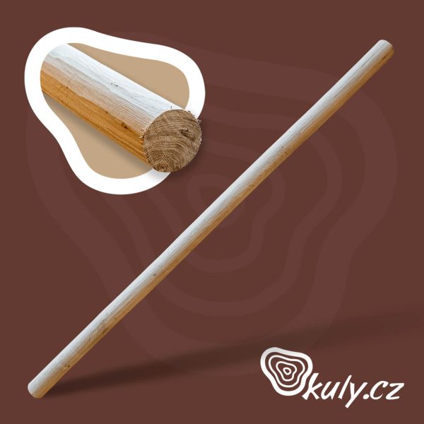 Akátový válec - frézovaný, přesný - Obrázek 1