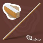 Akátová lavičková lišta - řezaná, hoblovaná, broušená